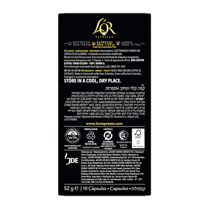 L'OR Colombia Espresso Capsules